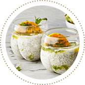 Chia seed pudding with prickly pears Chia seed pudding with prickly pears 11455893